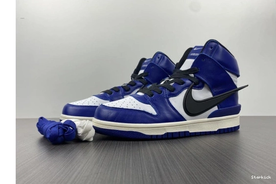 Nike High CU7544-400 Deep Royal Dunk AMBUSH 1224